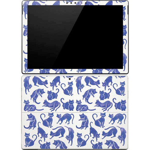 Cat Coq Blue Cats Surface Pro 4 Skin
